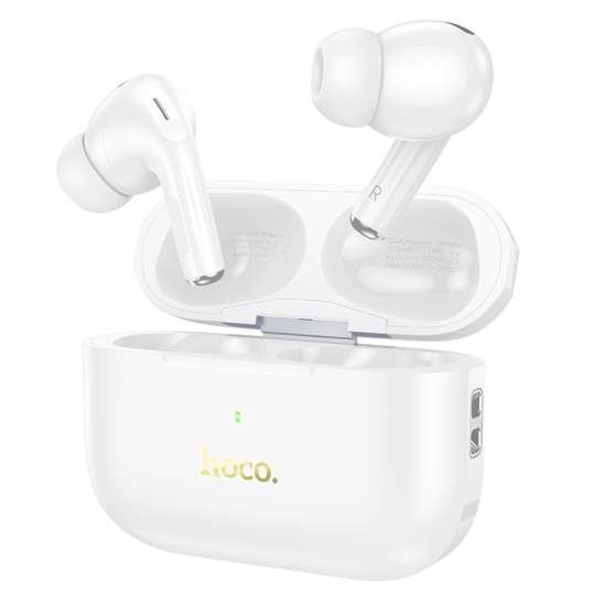 Hoco EW56 Plus Generoso true wireless ANC noise reduction BT headset - white - Saif Al Najmi KwEarpodshocoSaif Al Najmi KwEW56Hoco EW56 Plus Generoso true wireless ANC noise reduction BT headset - white - Saif Al Najmi Kw